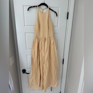 Reformation Percy Linen Dress Size 4